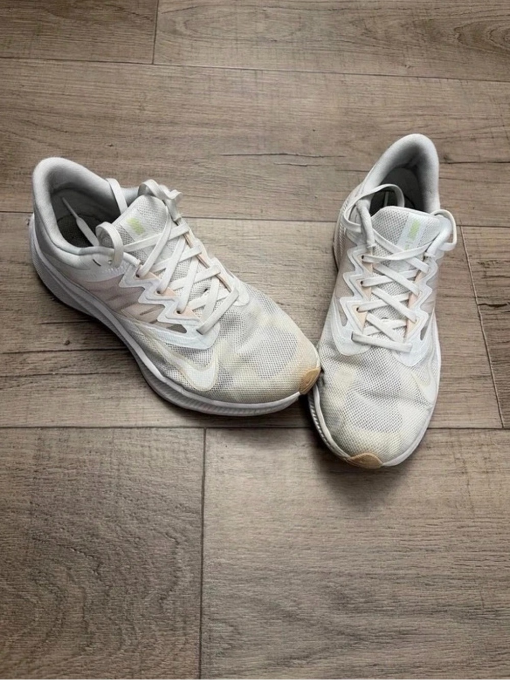 Lightweight White Womens Running Shoes - Brand: Nike